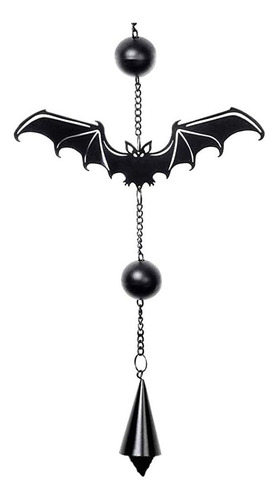 Sombras De Alquimia Gótico Bat Wind Chime Decoración Colgant