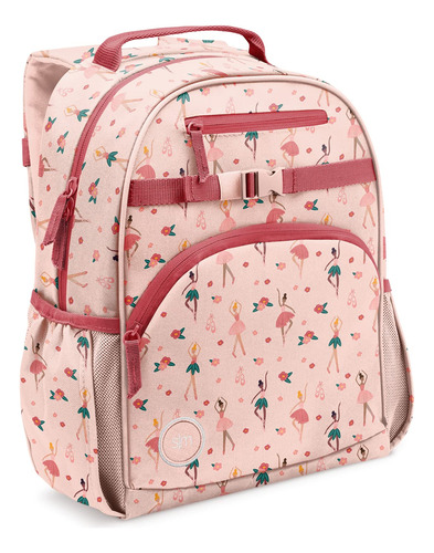 Mochila Infantil Bailarina Rosa 12 Litros