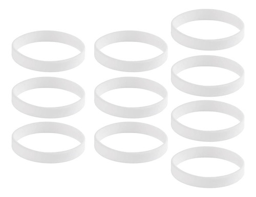 20 Piezas/paquete De Pulseras De Silicona En Pulsera
