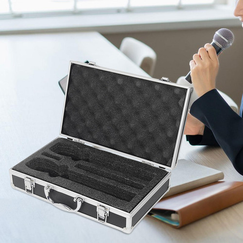 Estuche Organizador Para Micrófono, Caja 31,9x19x7,6cm
