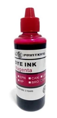 Tinta Universal Impresoras Inyección Magenta Rojo Marcas