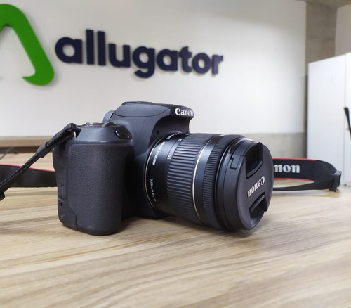 Canon Rebel Sl2 + Lente 18-55mm