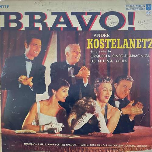 Vinilo Lure Of Paradiseandre Kostelanetz & His Orchestra