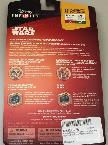 Star Wars Power Disc Rise Against Empire + The Force Awakens