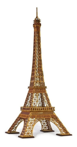 Torre Eiffel De 1 Metro Modelo Original, Mdf 3 Mm