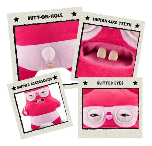 Mz G Peluche Zuru Fuggler Funny Monster Vacay Vibes Rabbit