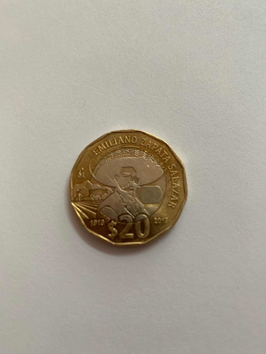 Moneda De Emiliano Zapata Colección 2019