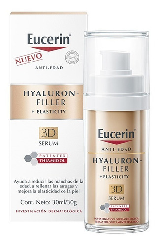 Serum 3d Eucerin Hyaluron Filler Ácido Hialurónico 30 Ml Tipo De Piel Seca