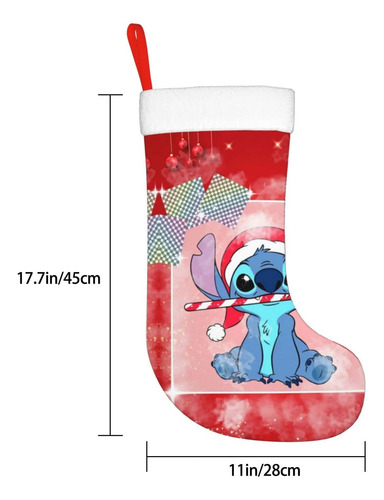 Calcetines Colgantes De Dibujos Animados Para Navidad 45 Cm