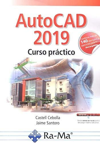 Autocad 2019 Curso Practico -mas De 140 Ejemplos Y Ejercicio