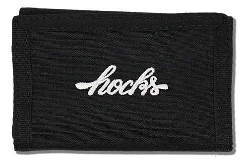 Carteira Hocks Skate Pila Preta Original Lona Com Fechamento
