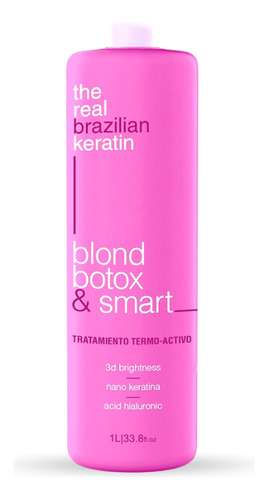 Alisado Bottox Blond  Smart X 1 L Real Brazilian 