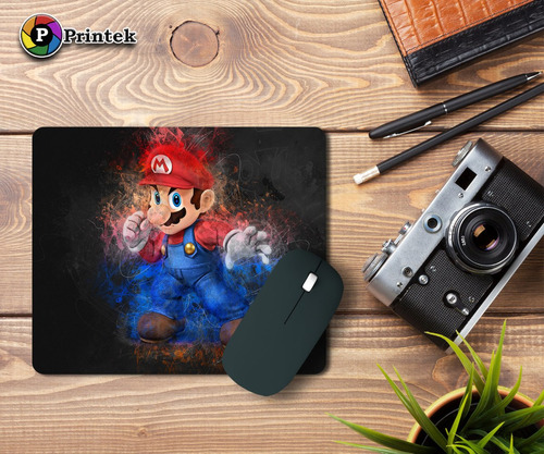 Mouse Pad Juego Mario Bros - Varios Modelos - Printek