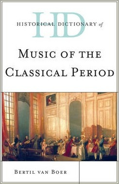 Libro Historical Dictionary Of Music Of The Classical Per...