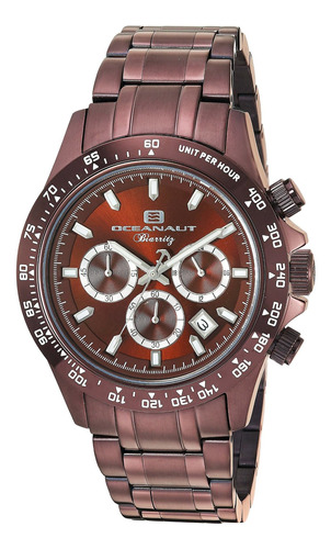 Oceanaut Mens Biarritz Cuarzo Reloj De Acero Inoxidable Casu