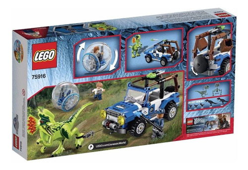 Lego Jurassic World Dilophosaurus Ambush Modelo 75916