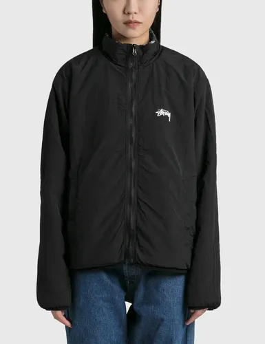 Jaqueta Stussy Dragon Sherpa Reversible | Parcelamento sem juros