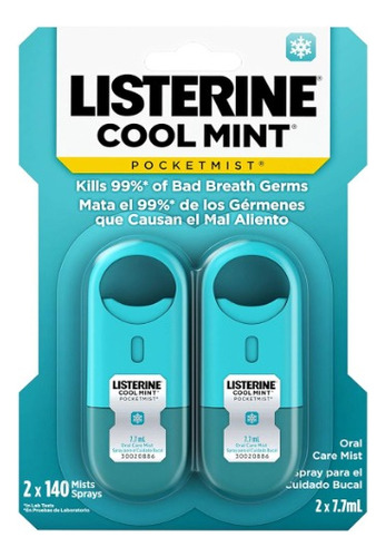 Listerine Pocketmist 2 Pack