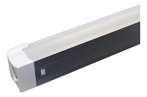 Tubo Led Con Base Canoa 18w T8 120cm Luz Fria / 003071