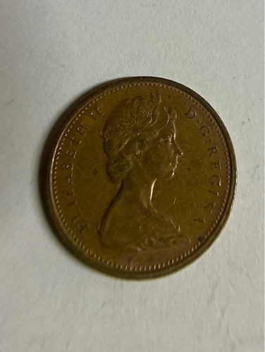 Moneda De Canada De 1 Centavo 1972 Envio Gratis
