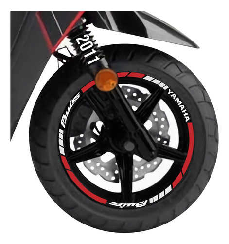 Stickers Reflejantes Para Rin De Moto Yamaha Bws Nid 2011