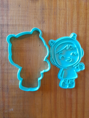 Imagen 6 de 10 de Cortante + Sello Pocoyo Galletitas, Cookies, Ballina Setx6u