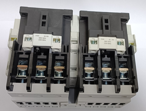 Kit Contator Qta C/ Intertrav Cwm95 220v + 2 Blocos Laterais