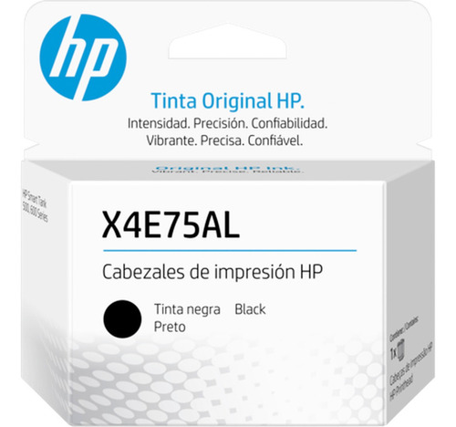 Cabezal de impresión HP Smarttank 514/517/532/617 x4e75 negro