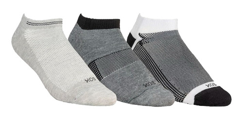 Medias X3 Sox Tripack Soquetes Algodon Unisex Cortas Tobillo