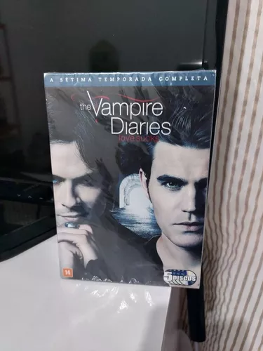 Dvd Os Diários Do Vampiro - Série Completa - 1 A 8 Temporada