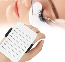 Comprar 2 Pzas De Porta Pestañas Muñequera Extensiones Pestañas Mink Blanco