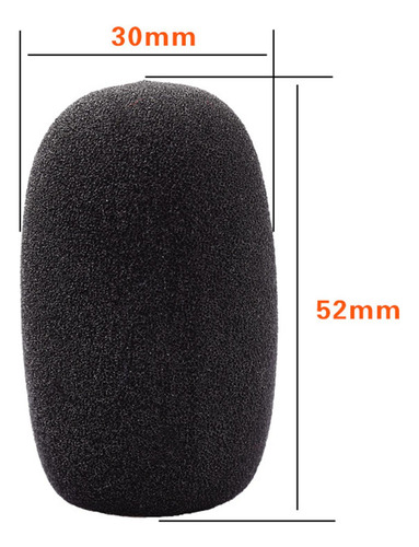4 Manguito De Micrófono Pequeño Para David Clark, Funda De