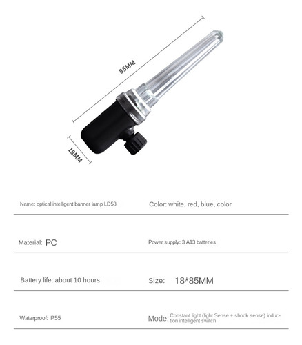 1 Par De Luces Inteligentes Para Radios De Bicicleta, Luces