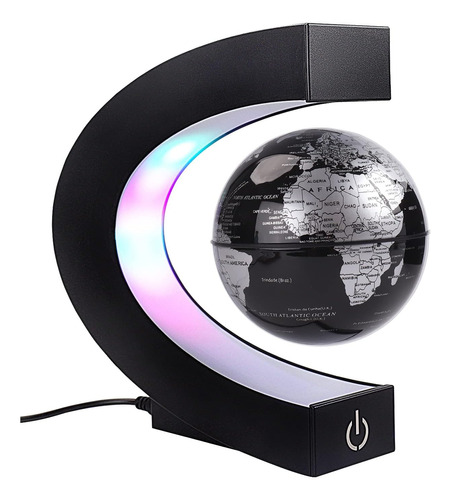 Globo Flotante Luz Led De Colores En Forma De C