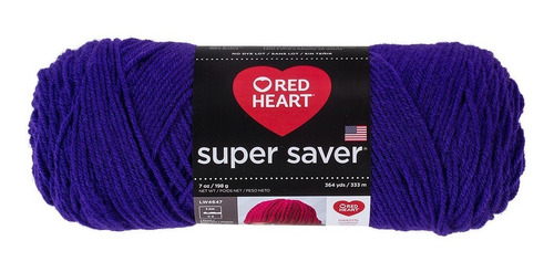 Estambre Red Heart Acrílico Liso Super Saver Coats 
