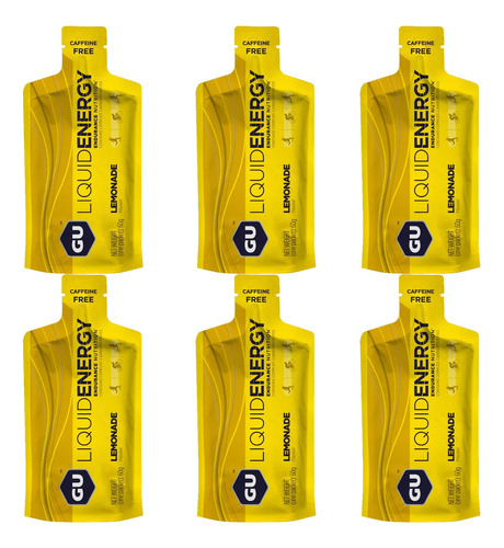 Gu Liquido Energetico Gu Pack X 6 Lemonade Avant