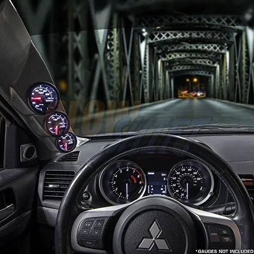 Soporte Para 3 Medidores En Mitsubishi Lancer Evolution X