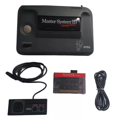 Sega Master System 3 + Sonic Na Memória