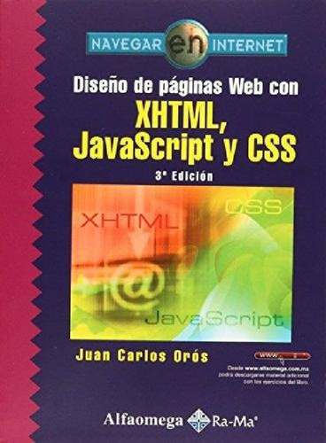 Libro - Libro Diseño De Páginas Web Con Xhtml, Javascript Y