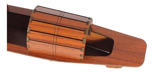 Barco De Madera Clásico 3d Puzzle Juguetes Centro De Mesa B