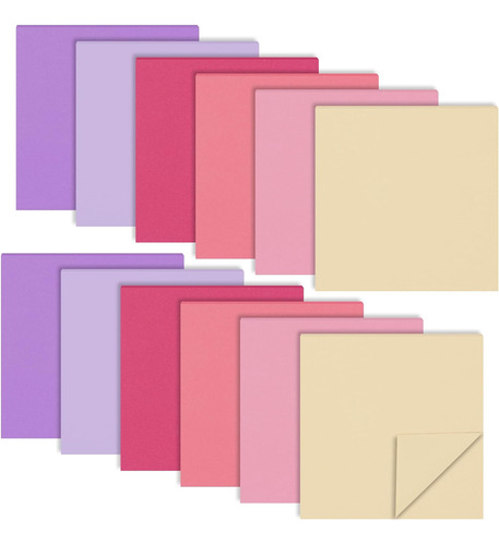 Notas Adhesivas 3x3 Pulgadas, 12 Blocs, Colores Frescos...