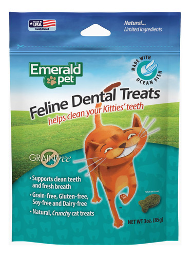 Feline Dental Treats - Delicias Y Crujientes Golosinas Denta