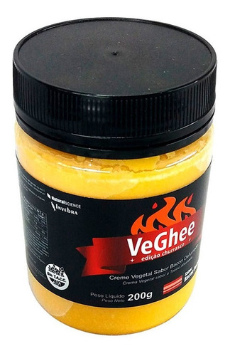 Imagem 3 de 11 de Manteiga Vegetal Veghee Sabor Bacon Defumado Sem Glúten 200g