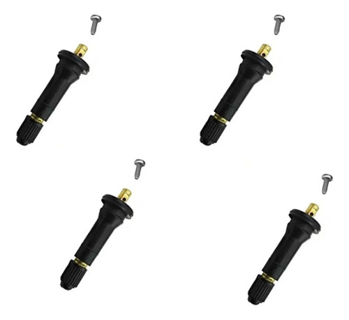 4 Valvula Pivote Plastico Para Sensor Tpms Llanta Ford