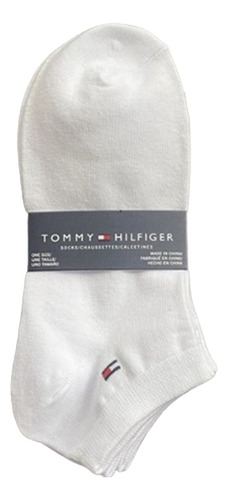 Pack 6 Par De Calce Tines Tommy Hilfiger Unisex Color Blanc