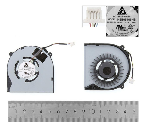 Compatible Ventilador De Refrigeración De La Cpu Para Vaio