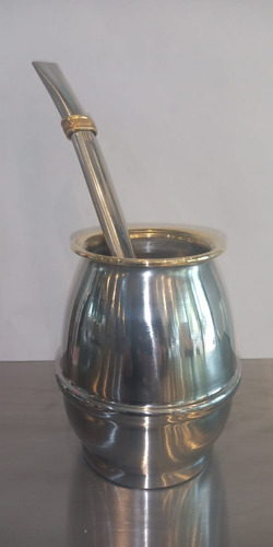 Mate Termico Y Bombilla De Acero Inoxidable 