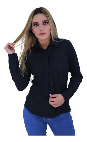 Blusa negra formal new arrivals