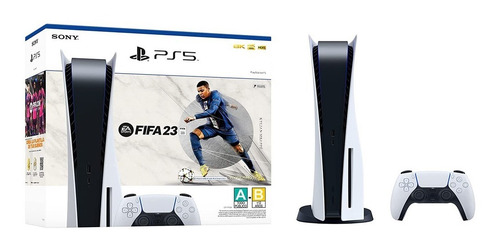 Imagen 2 de 2 de Consola Playstation 5 Ps5 Standard 825gb + Juego Fifa 23