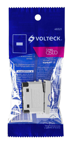 Interruptor 3 Vías Línea Oslo Color Blanco 48321 12 Pz